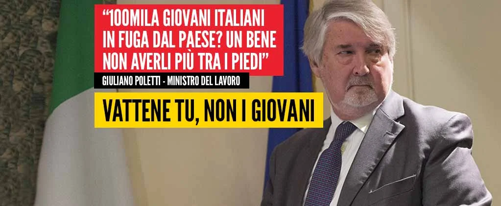 #IoSfiducioPoletti, chi sta con i giovani voti la sua sfiducia