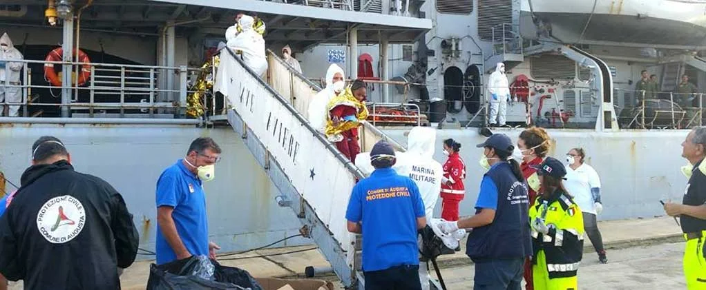 Il porto di Augusta non può continuare a ospitare i migranti