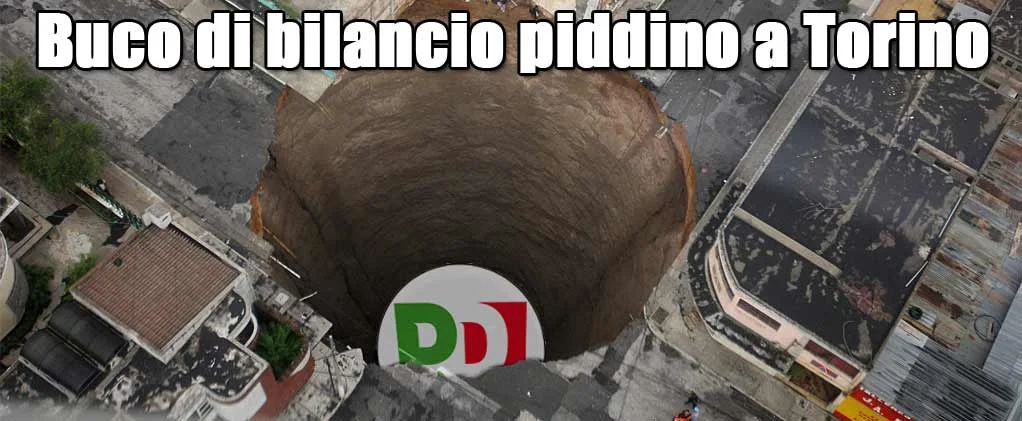 La voragine del Pd a Torino #IlPdNonParlaPiu'