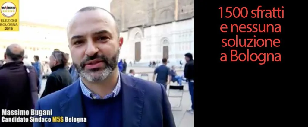 Merola lascia senza casa i bolognesi: 1.500 sfratti all'anno