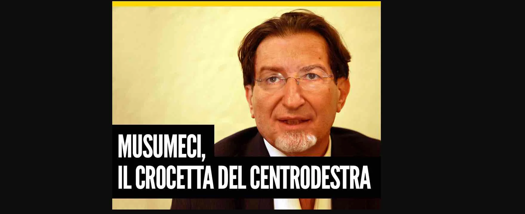 #MusumeciScappa: è il Crocetta del centrodestra