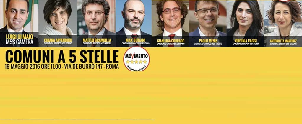Il nuovo Rinascimento inizia dai #Comuni5Stelle