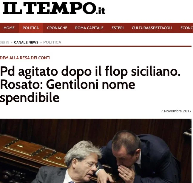 Il nostro unico avversario è l'indifferenza