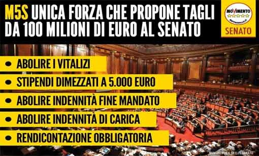100 milioni di privilegi per Pd e compari