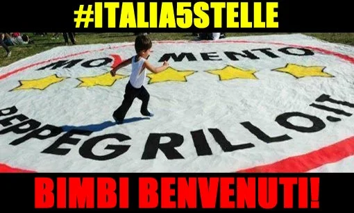 Bimbi benvenuti a #Italia5Stelle!