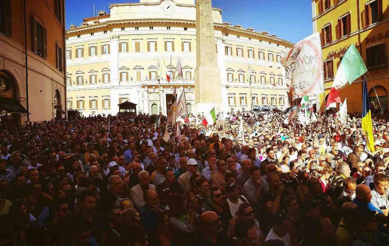 #PacificamenteARoma contro gli inciuci di chi non vuole perdere il potere