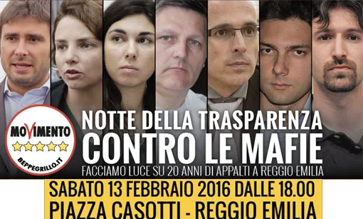 A Reggio Emilia la Notte della Trasparenza