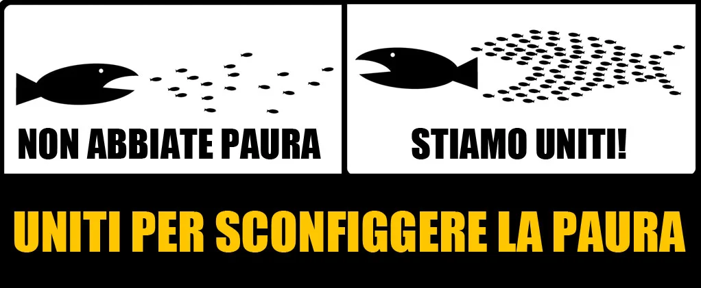 Stiamo uniti, di Beppe Grillo