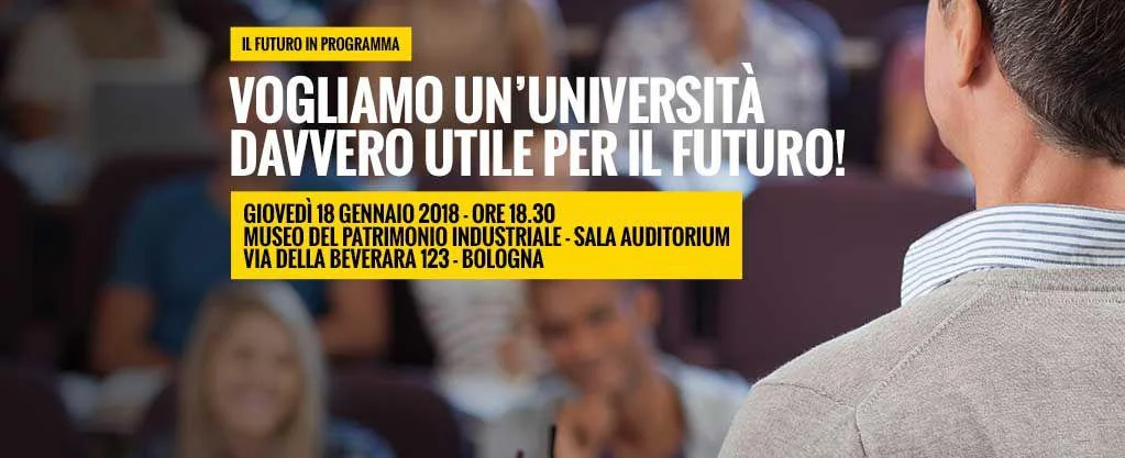 18 gennaio a Bologna: il #ProgrammaUniversità del MoVimento 5 Stelle
