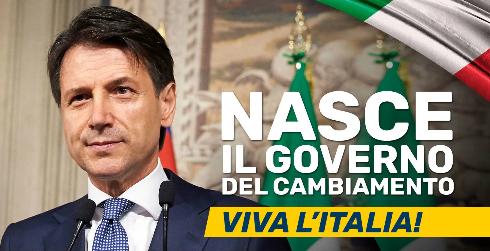 Nasce il Governo del Cambiamento! #IlMioVotoConta