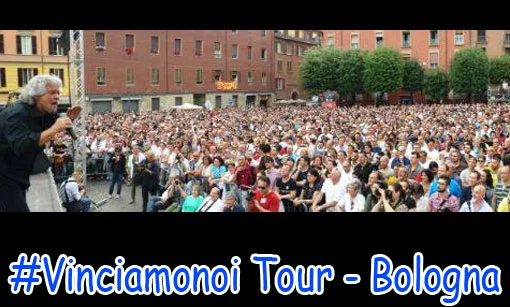 #Vinciamonoi Tour - Bologna