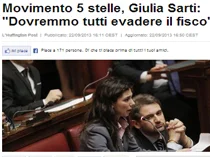 L'Huffington Post diffama il MoVimento 5 Stelle