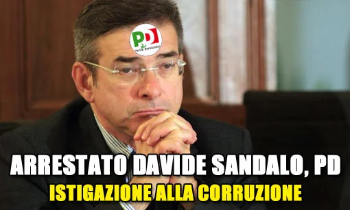 L'#ArrestatoPd del giorno: Davide Sandalo, presidente Consiglio di Casale