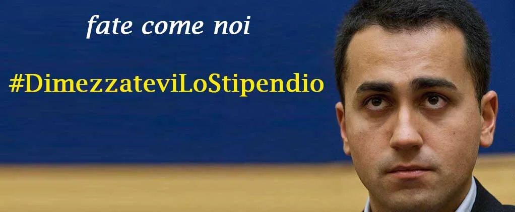 Fate come noi: #DimezzateviLoStipendio