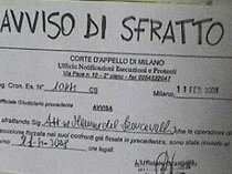 Sfratto per tre euro