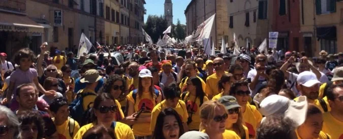 Il 20 maggio a Perugia #IoMarcioPer debellare la povertà