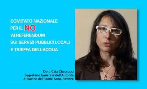 Gaia Checcucci, Madonna Acqua #acquanonsivende