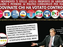 Basta vitalizi ai condannati