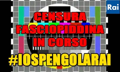 La censura di regime della RAI fascista #IoSpengoLaRai