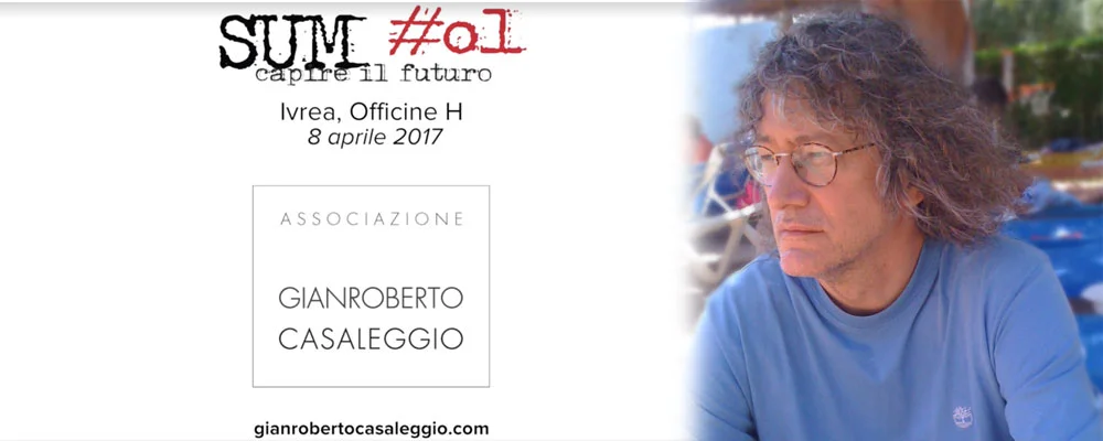 8 aprile, Ivrea: #SUM 01 Capire Il Futuro