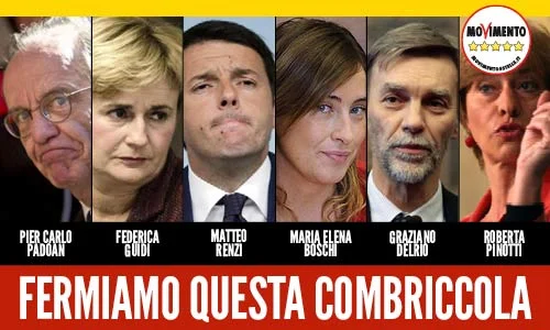 Fermiamo la combriccola del quartierino! #Trivellopoli