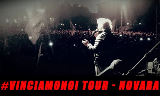 #Vinciamonoi Tour - Novara