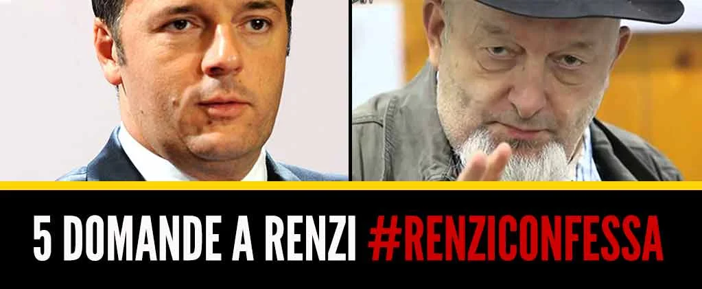 5 domande a Matteo Renzi #RenziConfessa