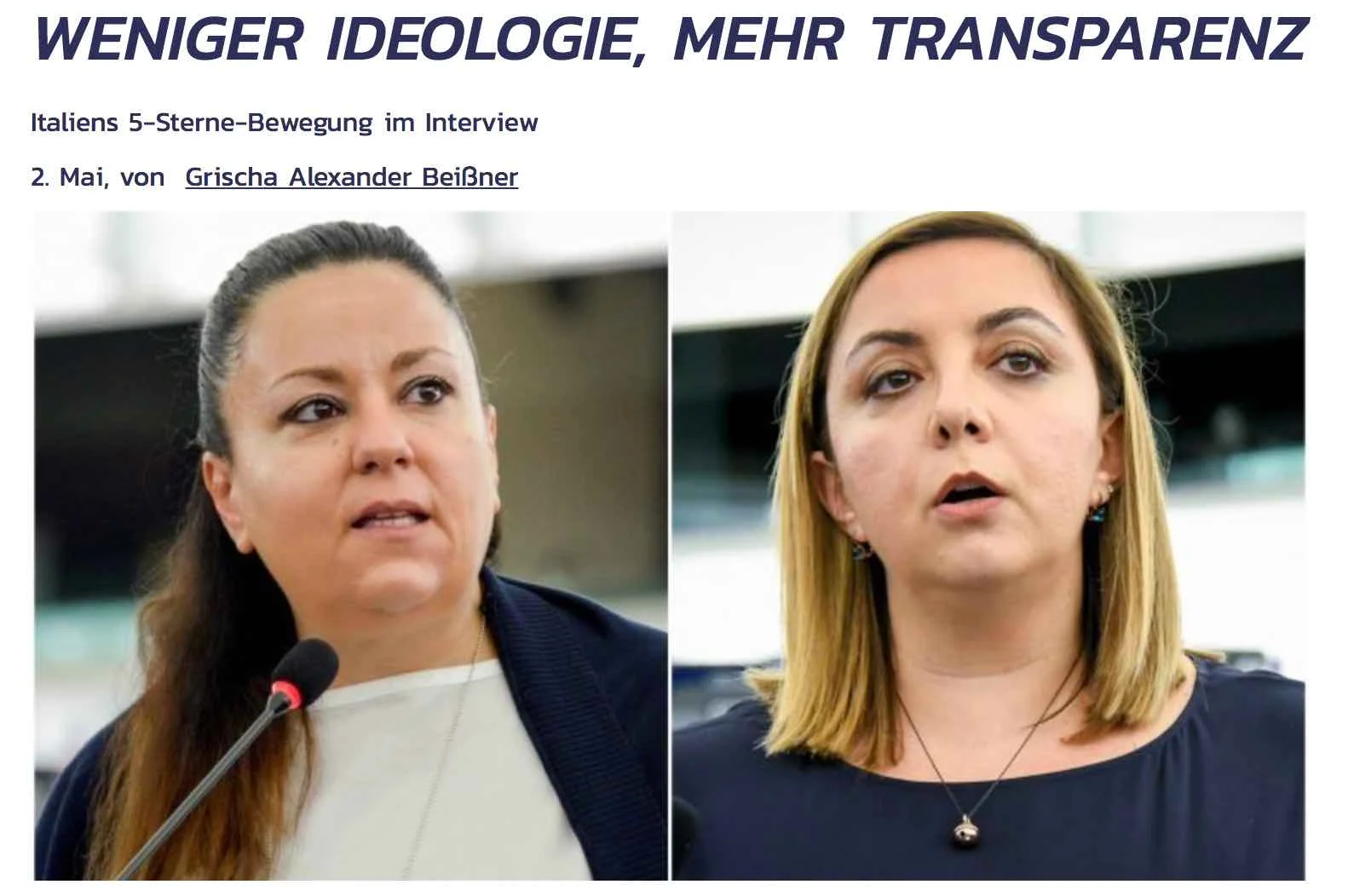 Siamo la più grande forza post-ideologica d'Europa