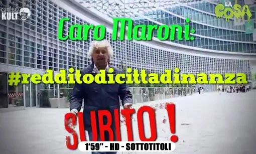 Maroni: #RedditoDiCittadinanza subito in Lombardia!