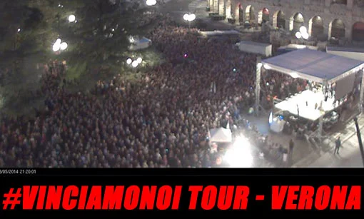 #Vinciamonoi Tour - Verona