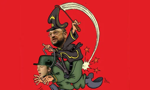 Schulz, il krapò di Renzie