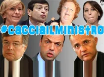 Risultati del sondaggio "Caccia il ministro" #cacciailministro