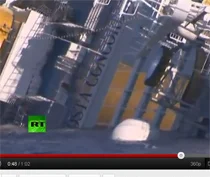 L'equipaggio della Costa Concordia