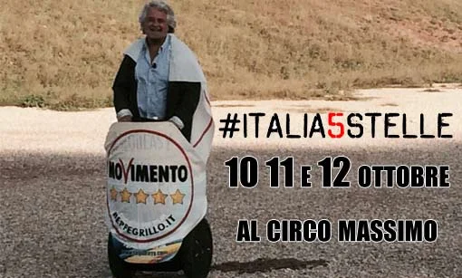 Ben Hur Grillo - video messaggio dal Circo Massimo per #Italia5Stelle