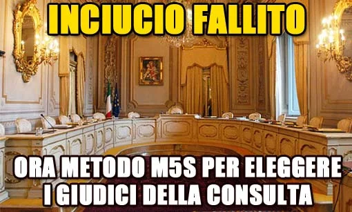 Ora il metodo M5S per eleggere i giudici della Consulta