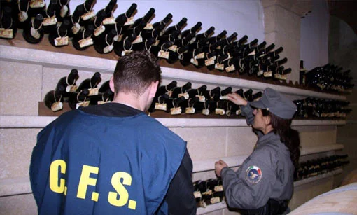 Vino contraffatto nell'Oltrepo