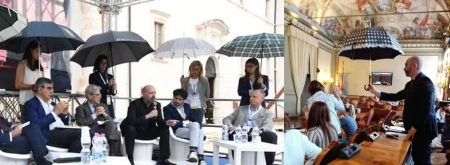 L'ombrellizzazione della donna per i dirigenti del Pd