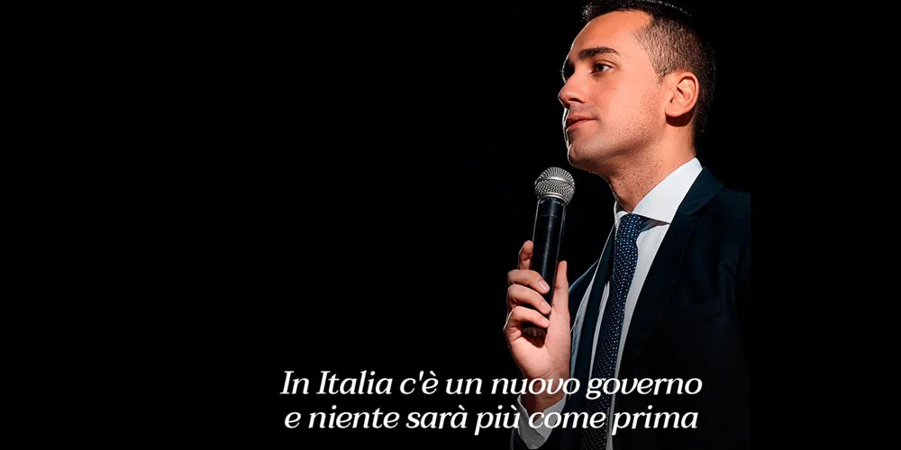 In Italia c'è un nuovo governo, e niente sarà più come prima