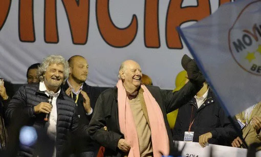 Dario Fo a Milano - Giù la maschera, ipocriti!