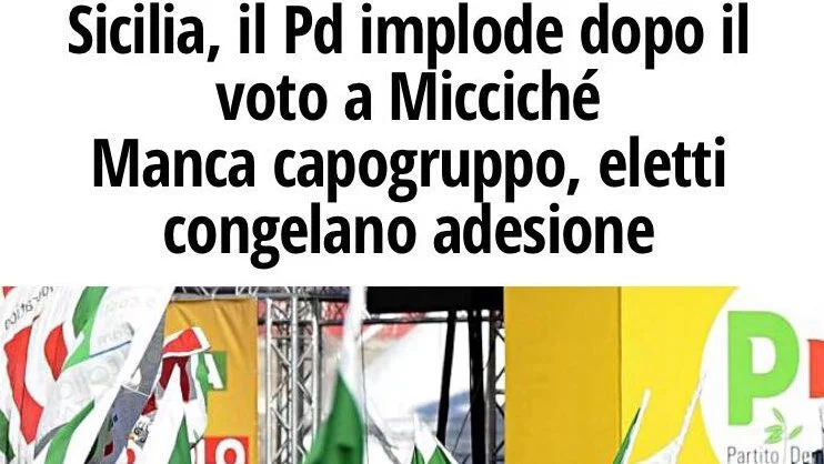 L'implosione finale del Pd