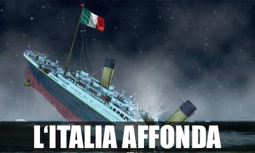 Titanic Italia #fuoridalleuro