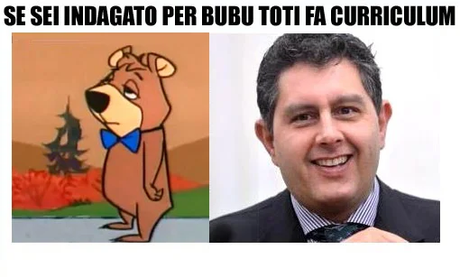 Se sei indagato per Bubu Toti fa curriculum