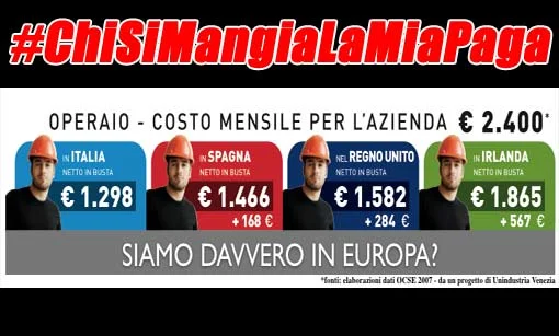 Il primo maggio delle PMI #ChiSiMangiaLamiaPaga