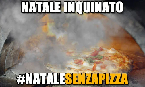 Natale inquinato, #NataleSenzaPizza