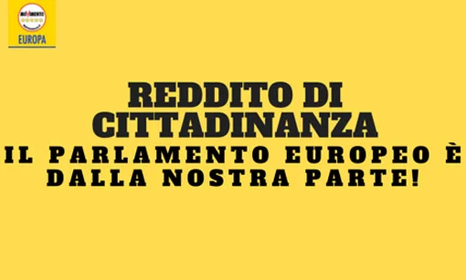 #RedditoDiCittadinanza, primo sì dal Parlamento europeo