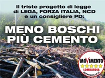La legge ammazza foreste approvata in Lombardia