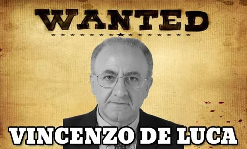 #DeLucaFuorilegge