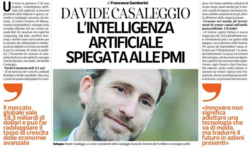 L'intelligenza artificiale spiegata alle PMI