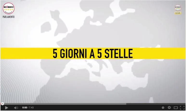 5 giorni a 5 Stelle: altri 350.000 euro risparmiati grazie al MoVimento 5 Stelle
