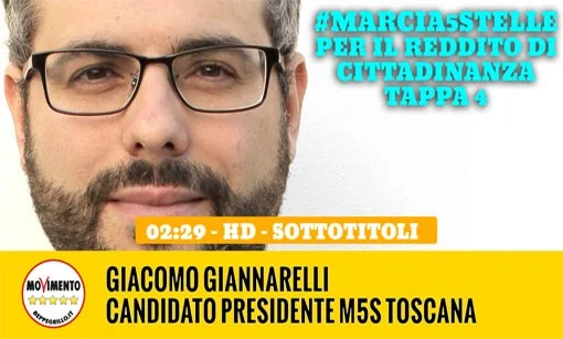 #Marcia5Stelle per il Reddito di Cittadinanza, quarta tappa: Firenze